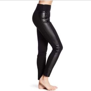 Foxcroft women techno faux leather leggings